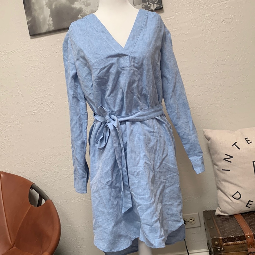 NWT GAP linen blend tunic dress!